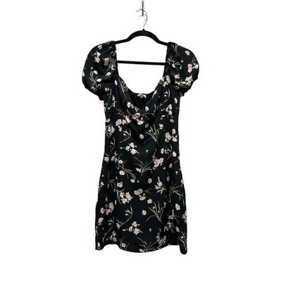 BP. Women's Black Floral Dress MEDIUM
