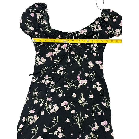 BP. Women's Black Floral Dress MEDIUM
