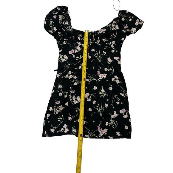 BP. Women's Black Floral Dress MEDIUM