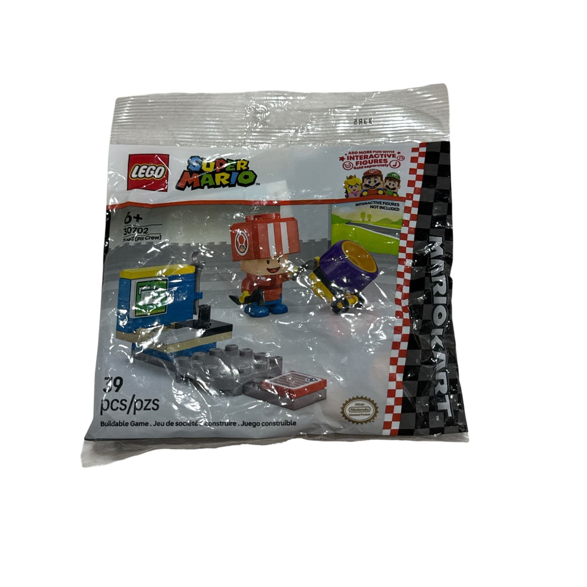 LEGO Creator 30689 Birthday Giraffe & 30702 Super Mario Toad Polybag Set 3 Packs 6+ Years New