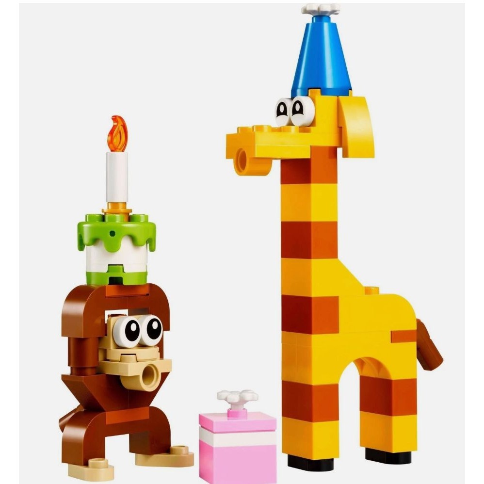 LEGO Creator 30689 Birthday Giraffe & 30702 Super Mario Toad Polybag Set 3 Packs 6+ Years New