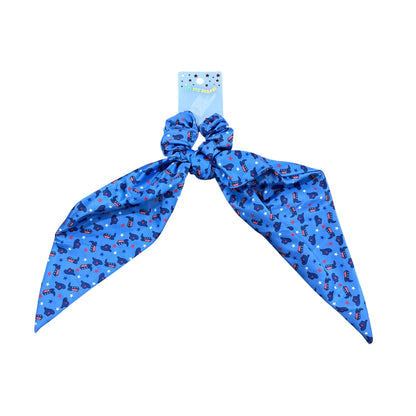 Disney Minnie Mouse Sequin Headband & Oh My Stars Scrunchie Bow Set Kids Patriotic Red White & Blue