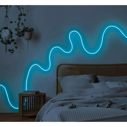 West & Arrow Flexible Multicolor LED Neon Rope Light 12ft With Remote & USB Powered