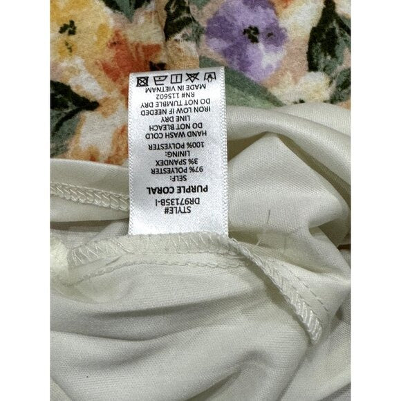 LUSH Women's Floral Women's Cute Spring Dress MEDIUM