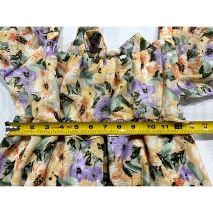 LUSH Women's Floral Women's Cute Spring Dress MEDIUM