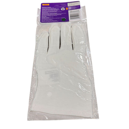 Masquerade Cotton Gloves White Adult 14+ Rubies Costume Co.