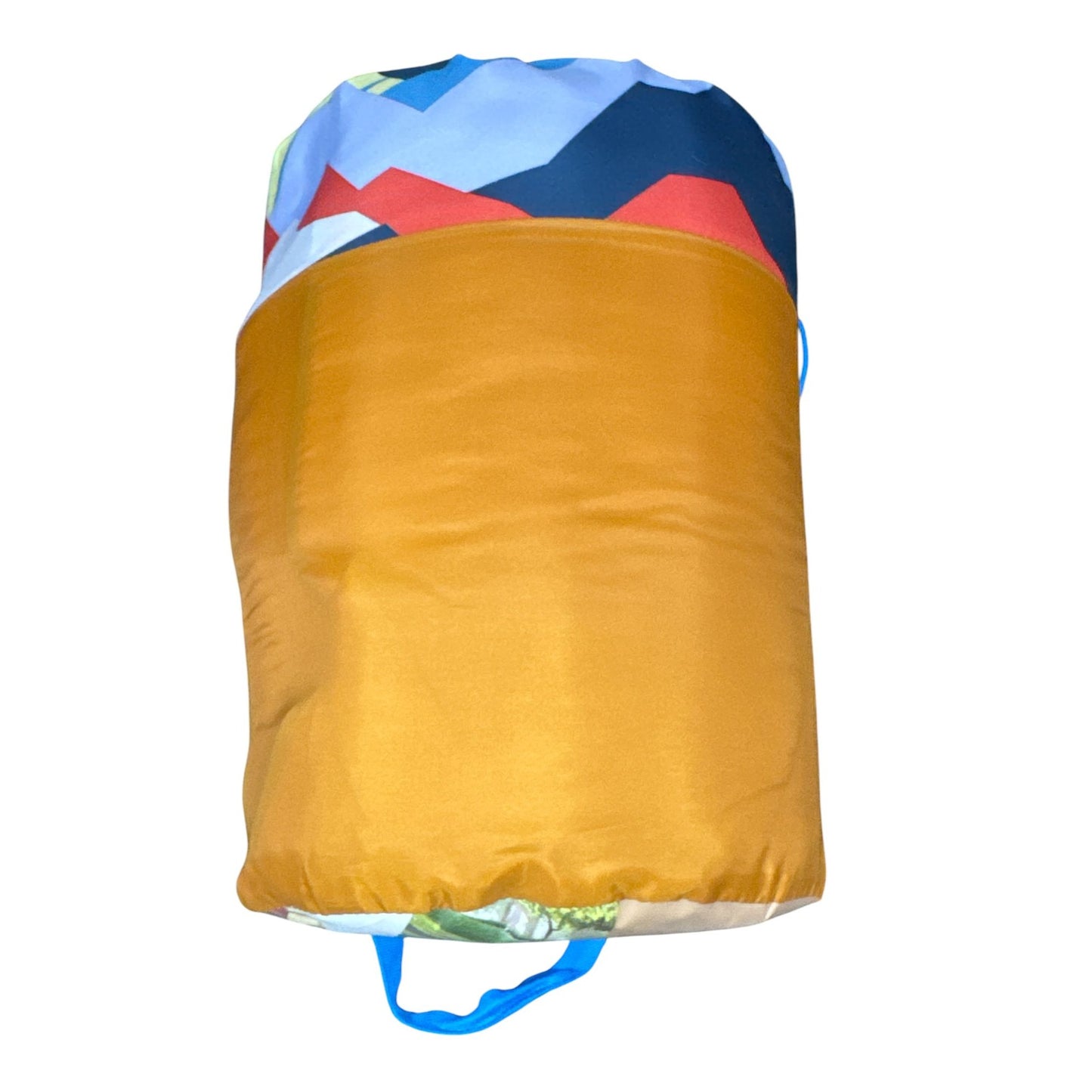 Embark Kids Sleeping Bag 60" Rectangular Travel Friendly Full Zip Multicolor