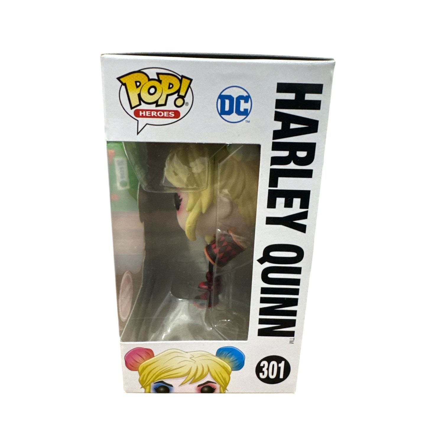 Funko Pop! DC Super Heroes Harley Quinn 301 Gamestop Exclusive Vinyl Figure In Box