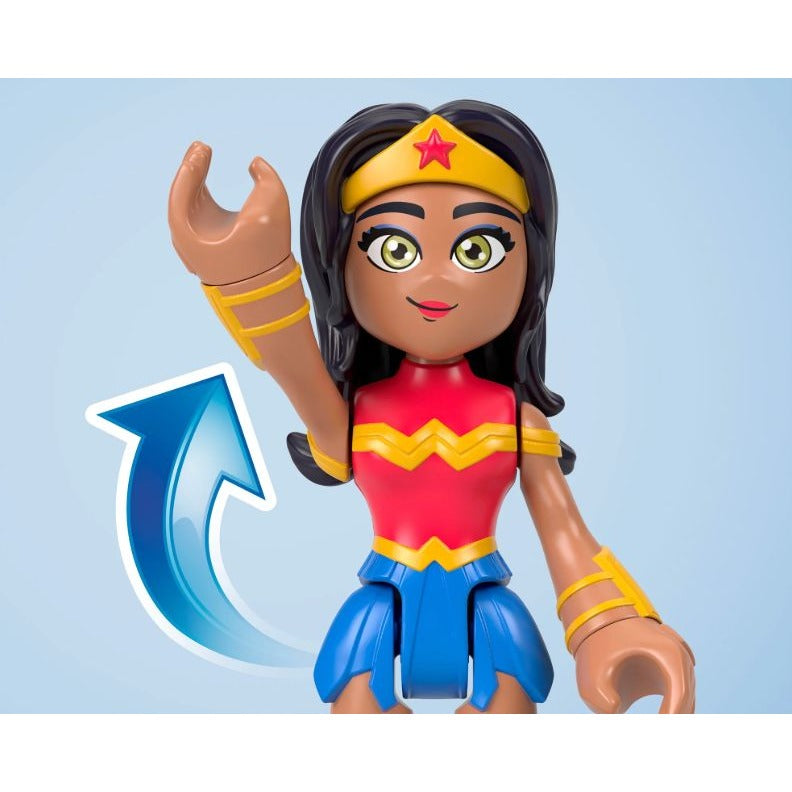DC Super Friends Imaginext Rivals Pack Figures Wonder Woman, Harley Quinn, Bumblebee, & Poison Ivy