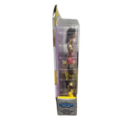 DC Super Friends Imaginext Rivals Pack Figures Wonder Woman, Harley Quinn, Bumblebee, & Poison Ivy