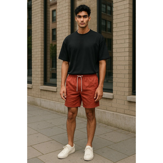 CREATE UNISON Burnt Sienna Men's Shorts LARGE