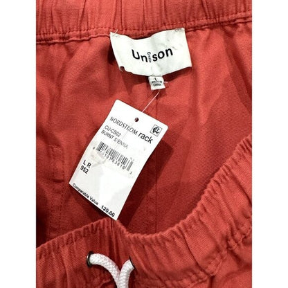 CREATE UNISON Burnt Sienna Men's Shorts LARGE