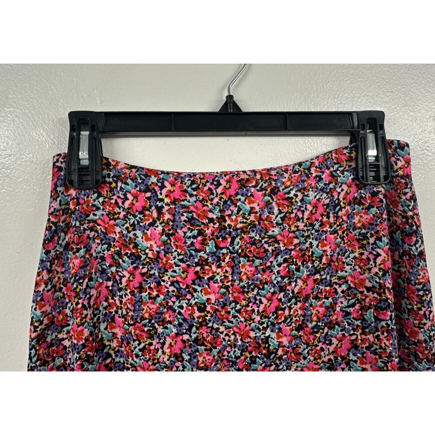 AFRM X Nordstrom Floral Tiered Midi Skirt Multicolor Womenswear SMALL
