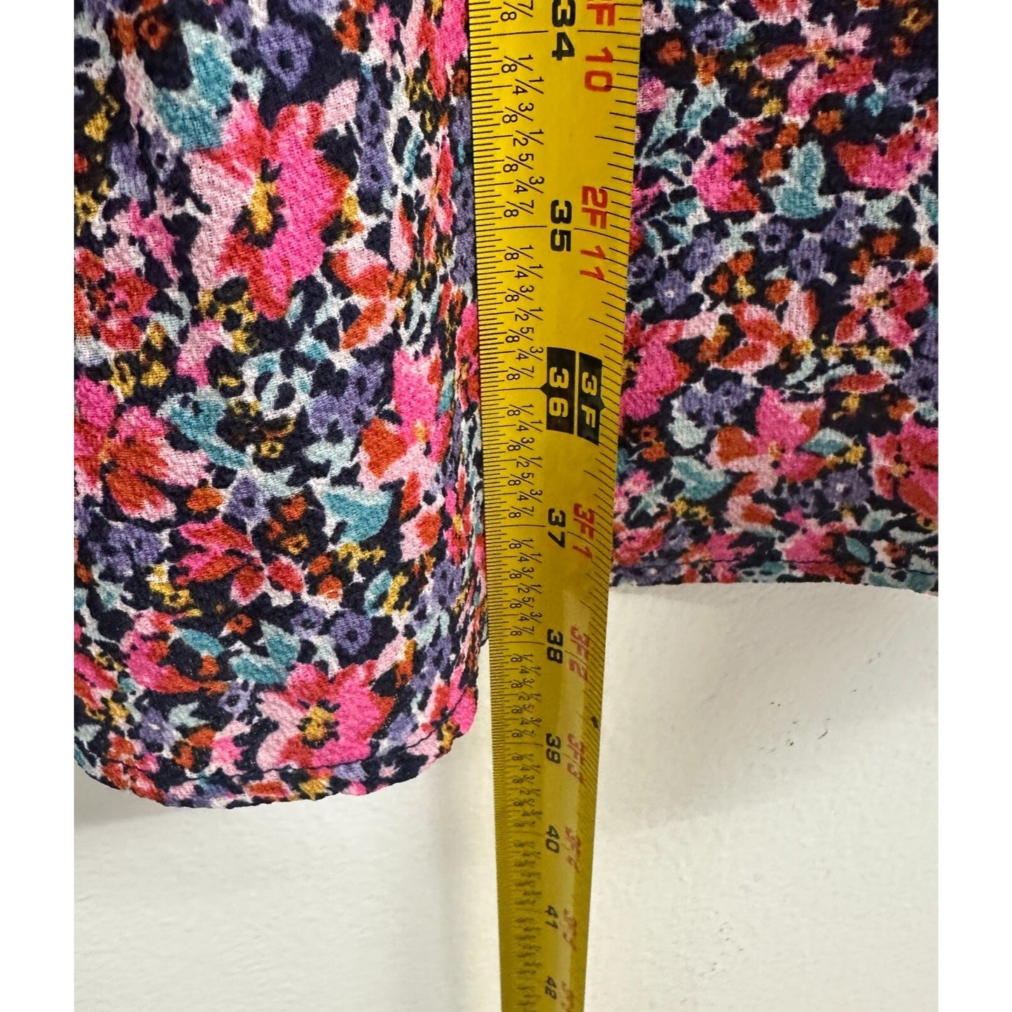 AFRM X Nordstrom Floral Tiered Midi Skirt Multicolor Womenswear SMALL