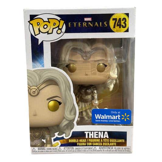 Funko Pop! Marvel Eternals Thena Walmart Exclusive #743 Vinyl Bobble-Head Collectible Figure