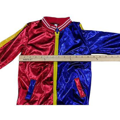 Harley Quinn Kids Costume Set With Jacket, Shirt, Shorts & Glove - Daddy's Lil Monster Design MEDIUM