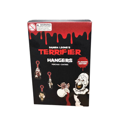Damien Leones Terrifier Hangers Flocked Edition Collectible Keychains Blind Box