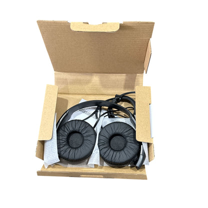 Sony MDR-ZX110 Wired Stereo Headphones With 3.5mm Jack Black Foldable Design New In Box