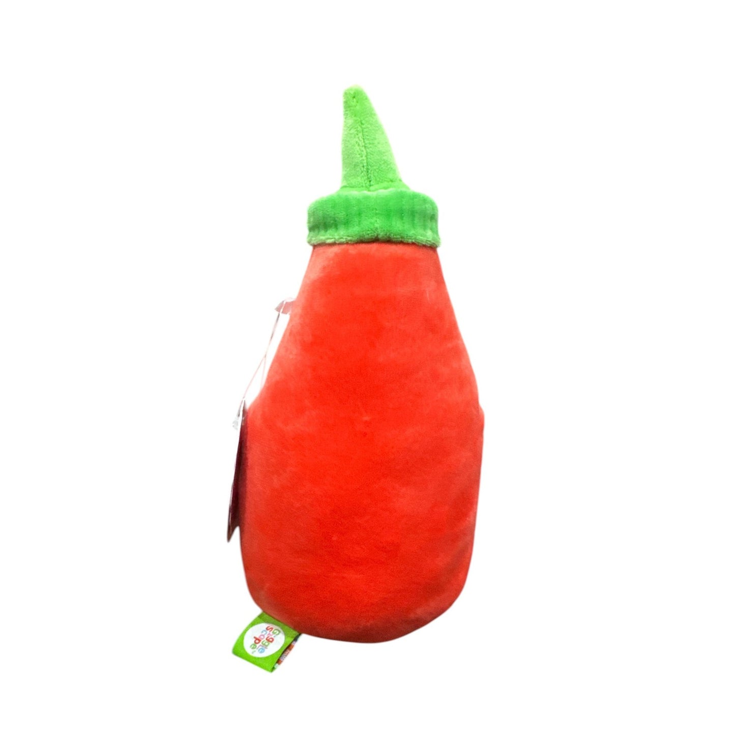 Hot Sauce Bottle Plush Toy - Gigglescape - Red & Green - Ages 1+ - Soft & Cuddly Stuffed Figure - Fun Gift Idea