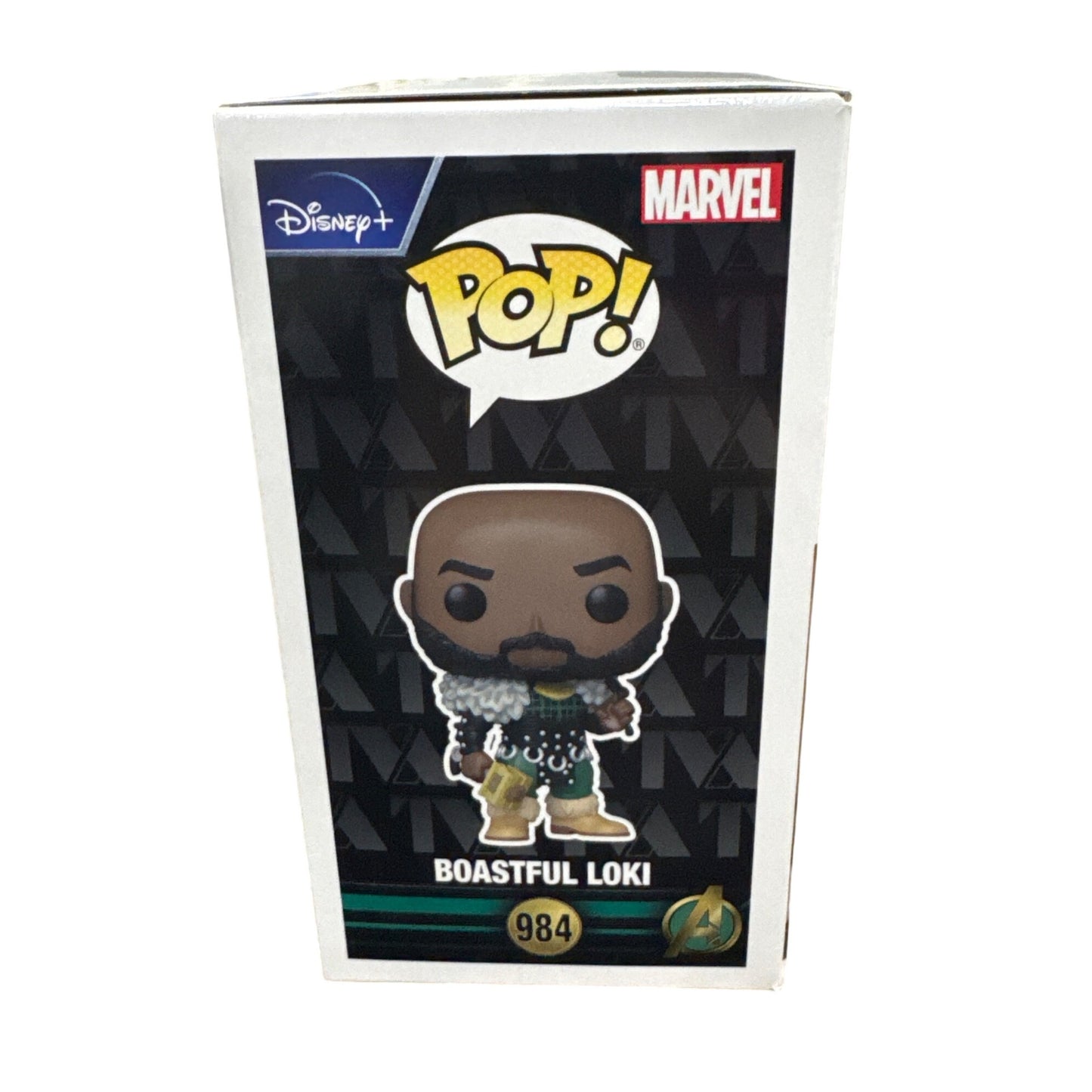 Marvel Funko Pop! Boastful Loki 984 Wondrous Convention 2022 Limited Edition Bobble-Head Figurine
