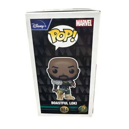 Marvel Funko Pop! Boastful Loki 984 Wondrous Convention 2022 Limited Edition Bobble-Head Figurine