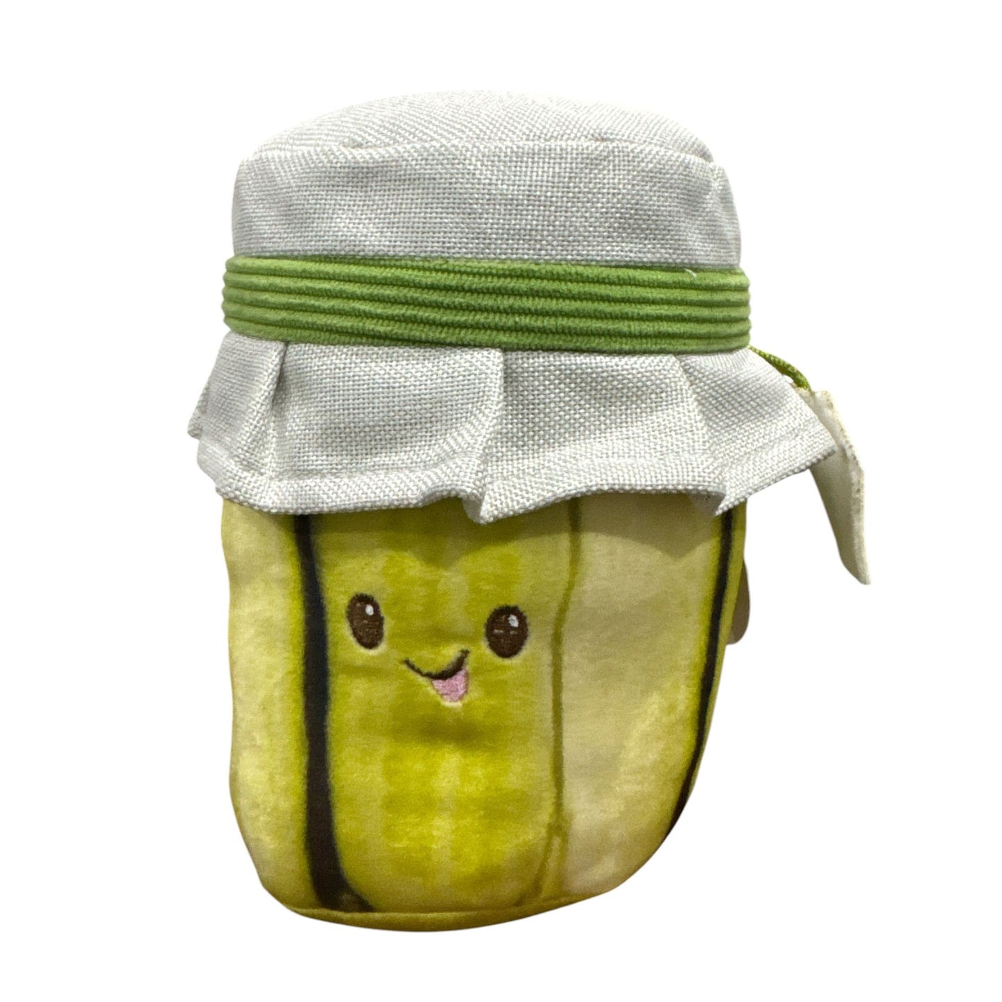 Giggle Scape Plush Pickle Jar Toy With Cute Face Design