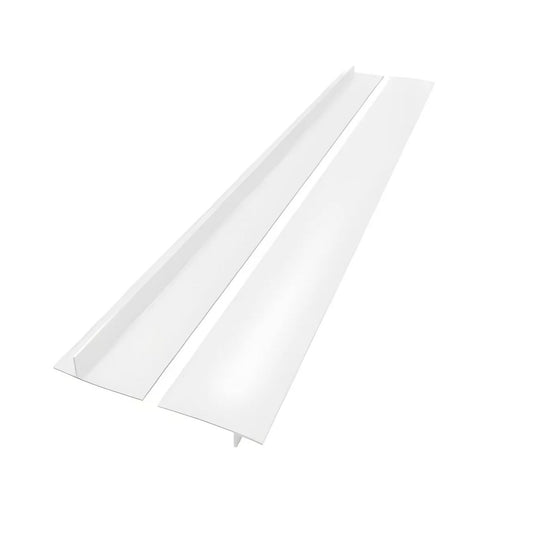 SEVCHY Silicone Stove Gap Covers (2 pack), Oven Gap Filler, Heat Resistant Stove Gap Filler, Seal Gap between Stovetop and Counter, WHITE