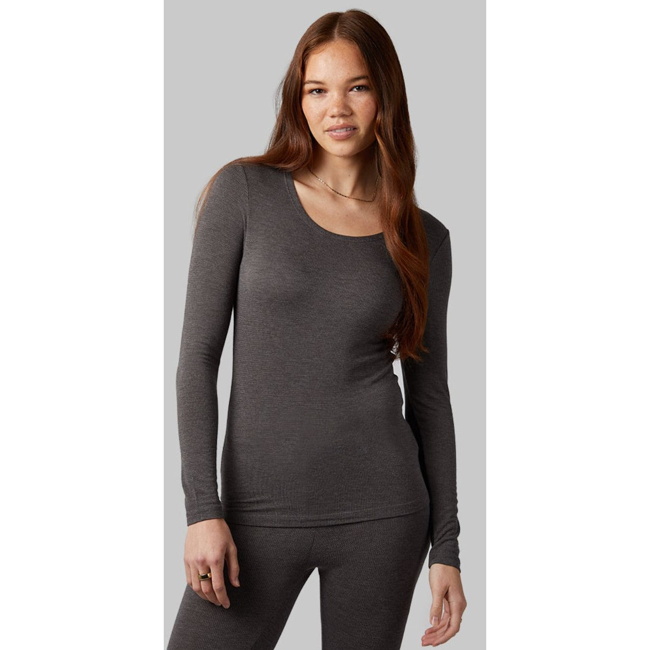 32° WOMEN'S MIDWEIGHT BASELAYER SCOOP TOP SMALL