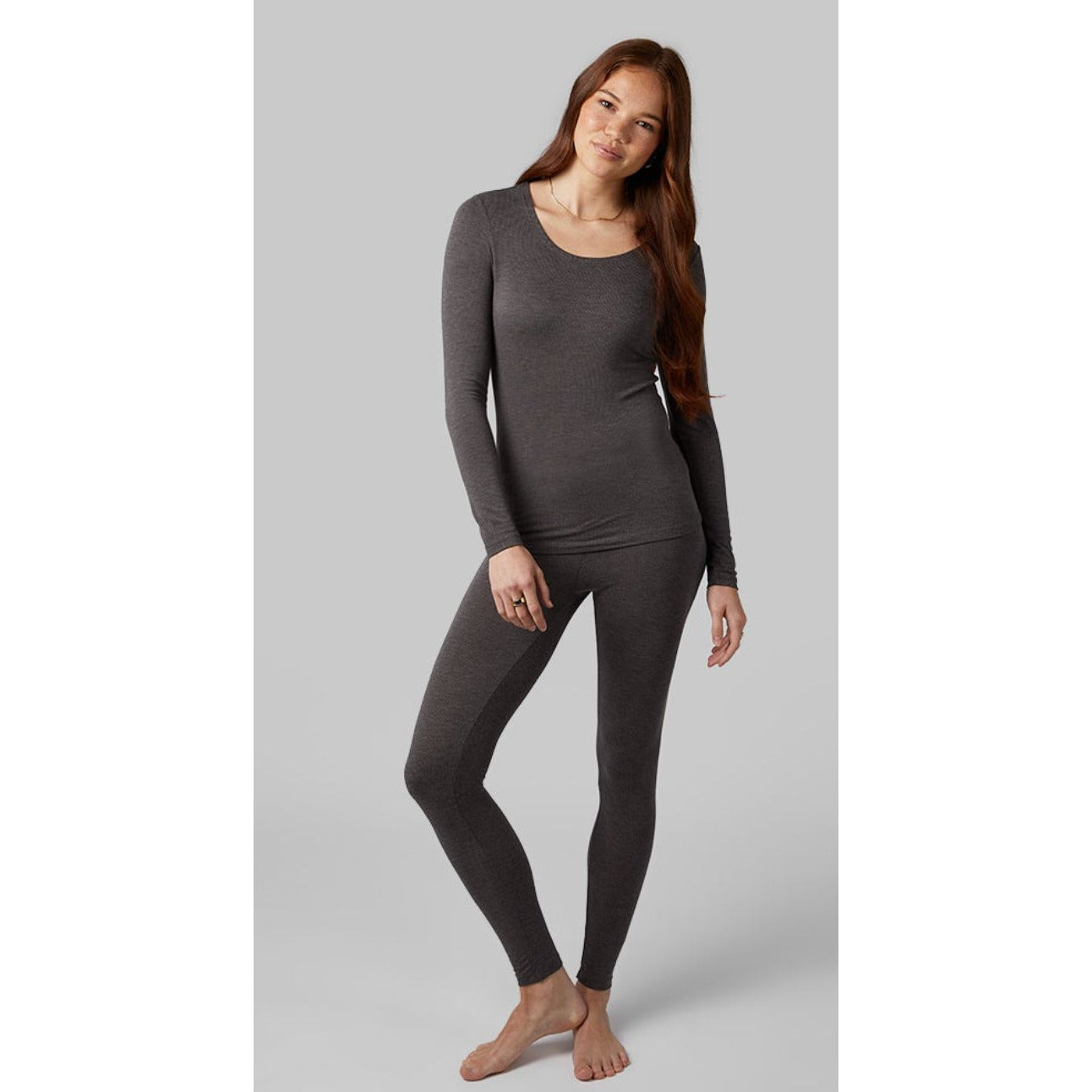 32° WOMEN'S MIDWEIGHT BASELAYER SCOOP TOP SMALL