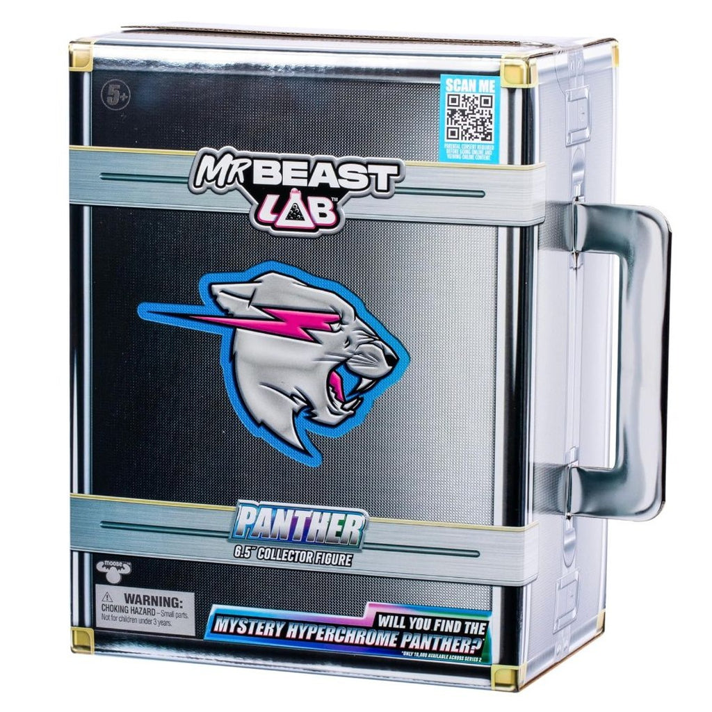 MrBeast Lab Apex Beast Neon Panther Collector Figure, Standing at 6.5