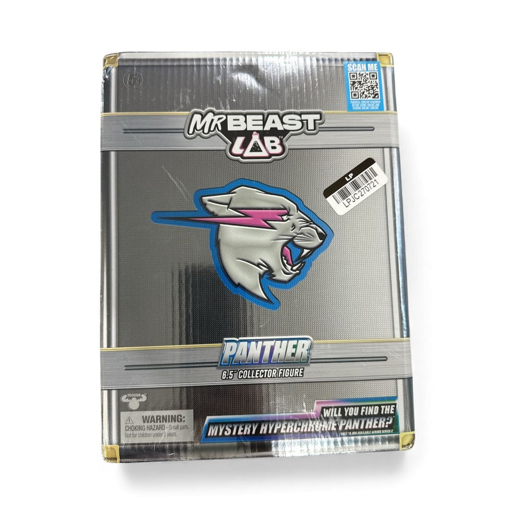 MrBeast Lab Apex Beast Neon Panther Collector Figure, Standing at 6.5