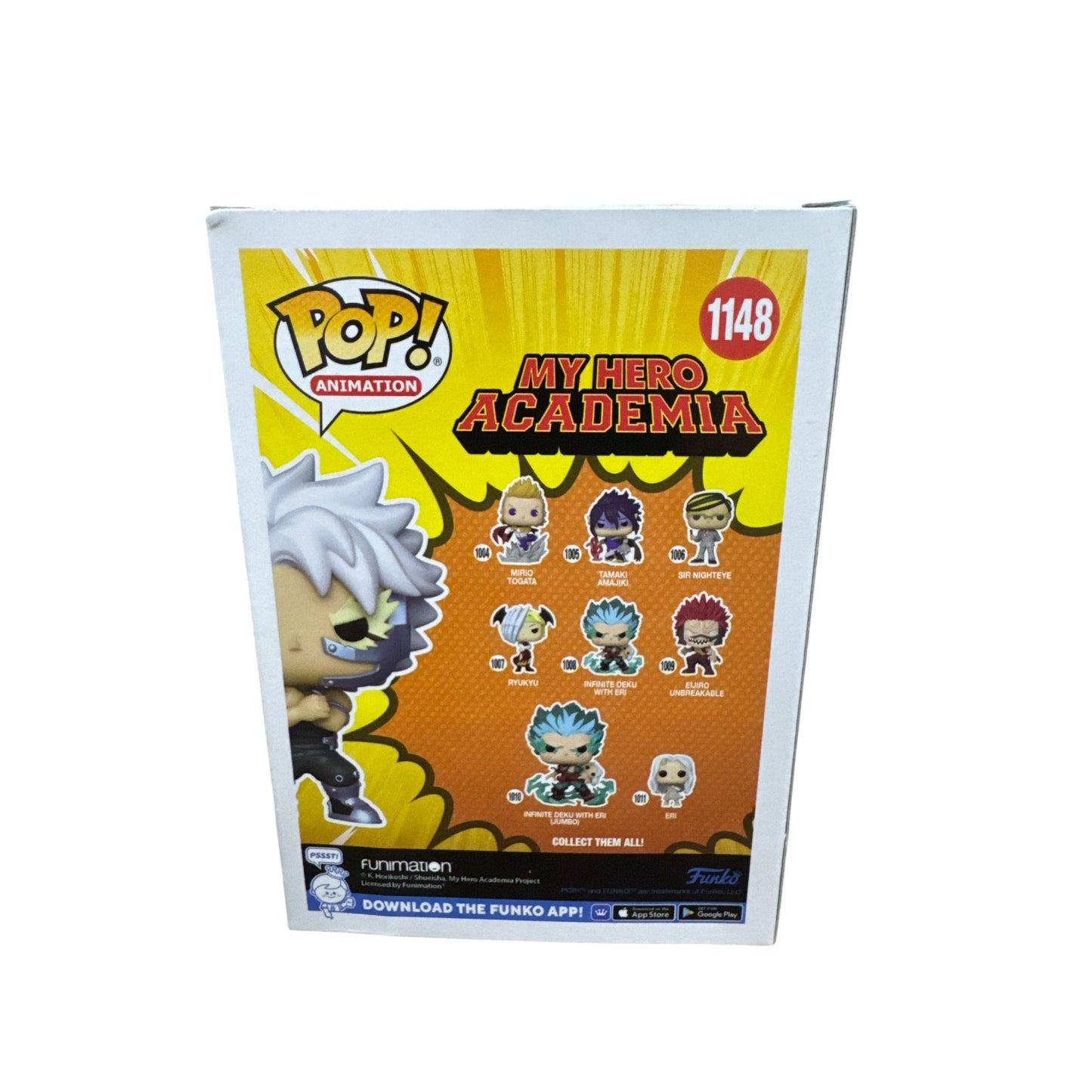 Funko Pop! Animation My Hero Academia Tetsutetsu Tetsutetsu Hot Topic Class 1B Exclusive Vinyl Figure #1148