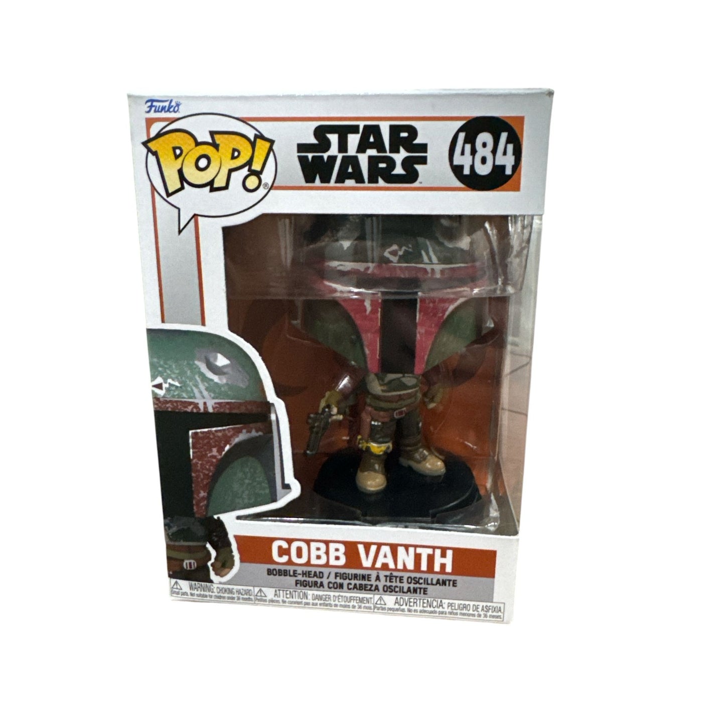Funko Pop! Star Wars Cobb Vanth #484 Vinyl Figure Bobblehead Collectible