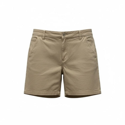 Caslon Women's Khaki Shorts Size 18 Cotton Blend Casual Stretch Summer Wear