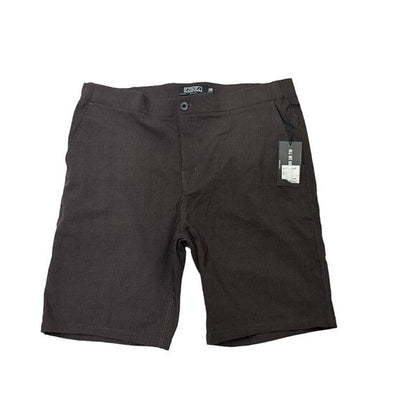 EZEKIEL USA Men's Brown Plaid Shorts 38