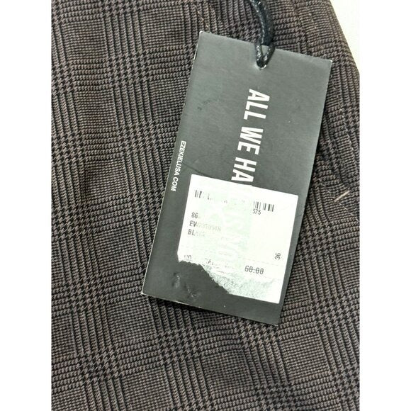 EZEKIEL USA Men's Brown Plaid Shorts 38