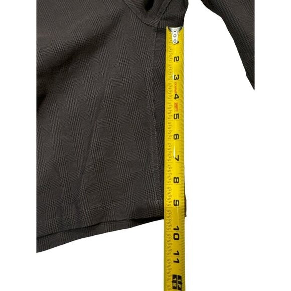 EZEKIEL USA Men's Brown Plaid Shorts 38