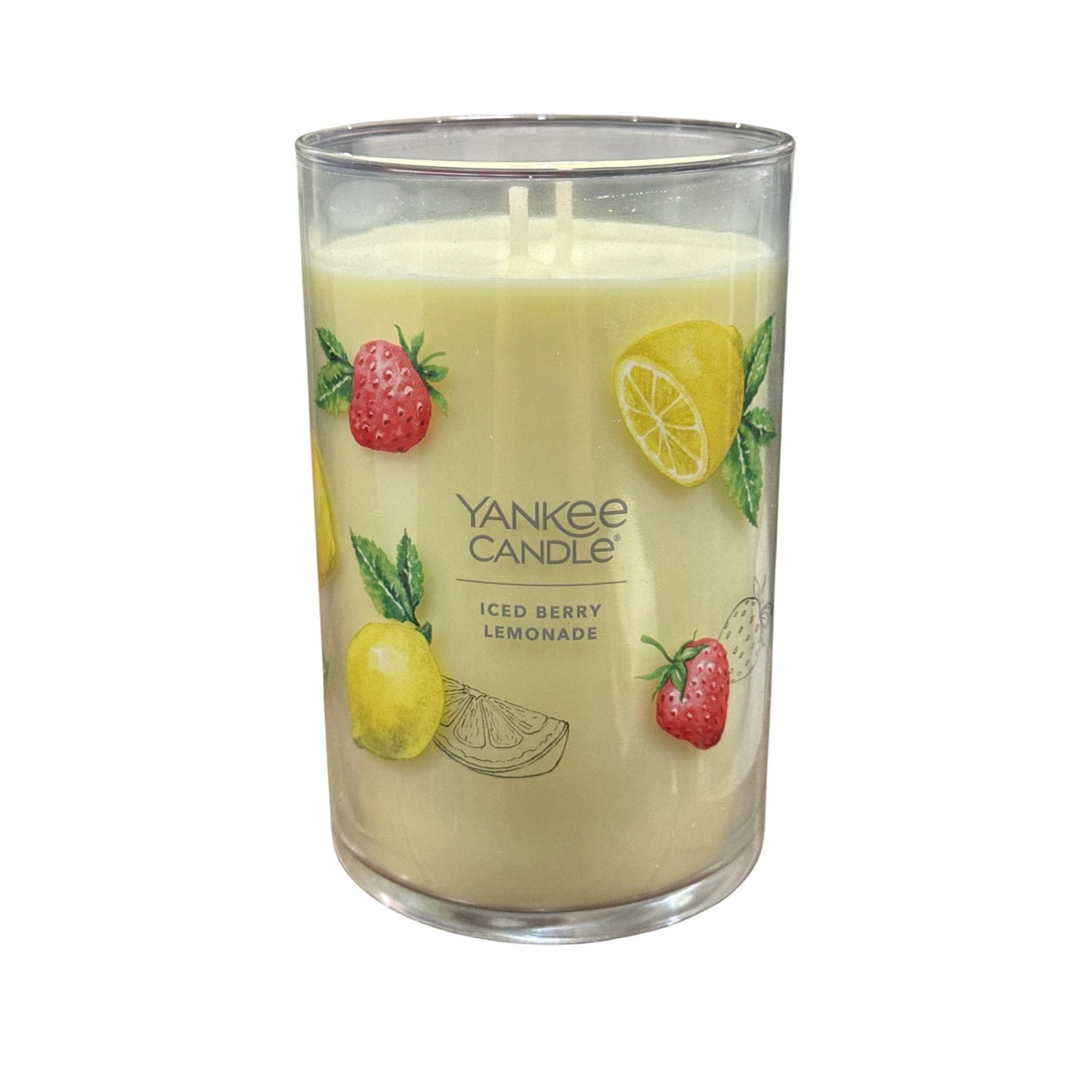 Yankee Candle Iced Berry Lemonade Large 20 oz Jar