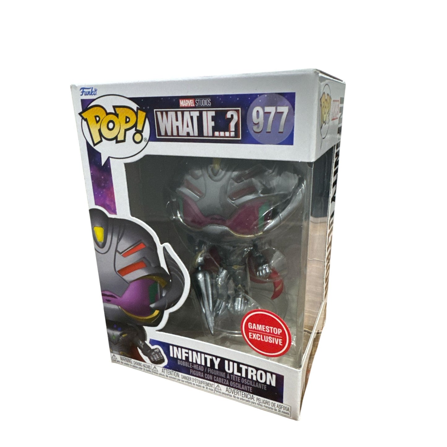 Funko Pop! Marvel What If...? Infinity Ultron #977 Gamestop Exclusive Vinyl Figure