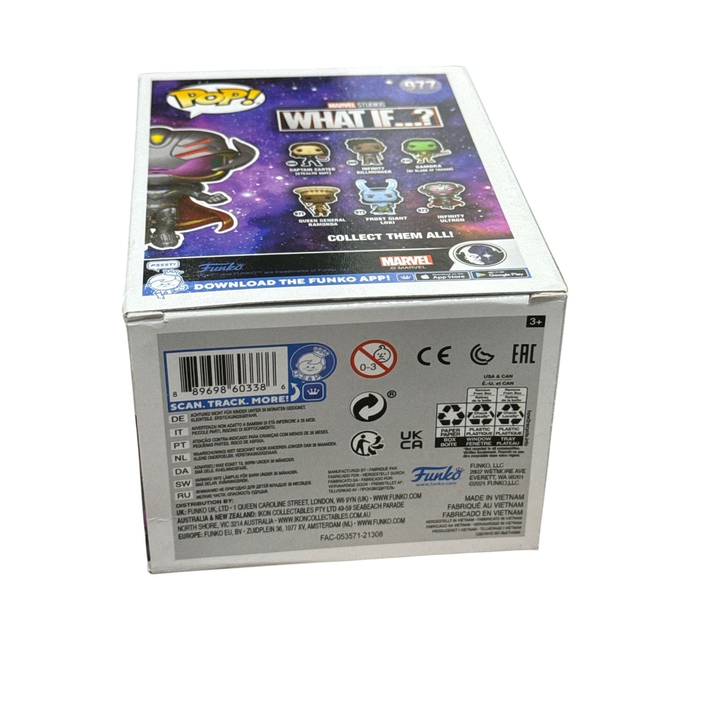 Funko Pop! Marvel What If...? Infinity Ultron #977 Gamestop Exclusive Vinyl Figure