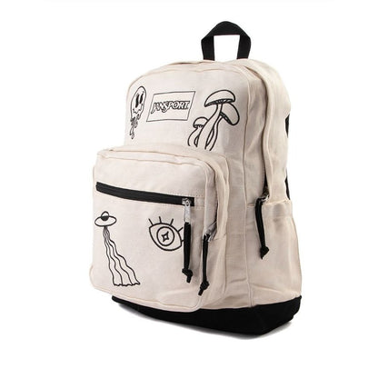JanSport Right Pack Backpack - Natural / Epic Icons