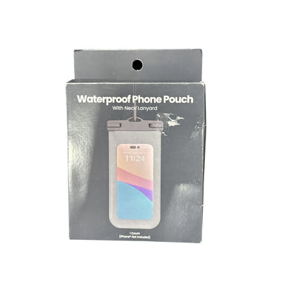 Logitech M196 Bluetooth Wireless Mouse, Heyday Wired Headphones, USB-C Cable, Wall Charger & Waterproof Phone Pouch Bundle
