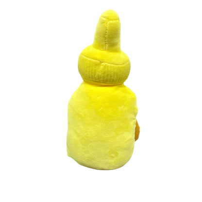 Giggle Scape Plush Banana Bottle Soft Toy 9" Yellow & White For Ages 3+