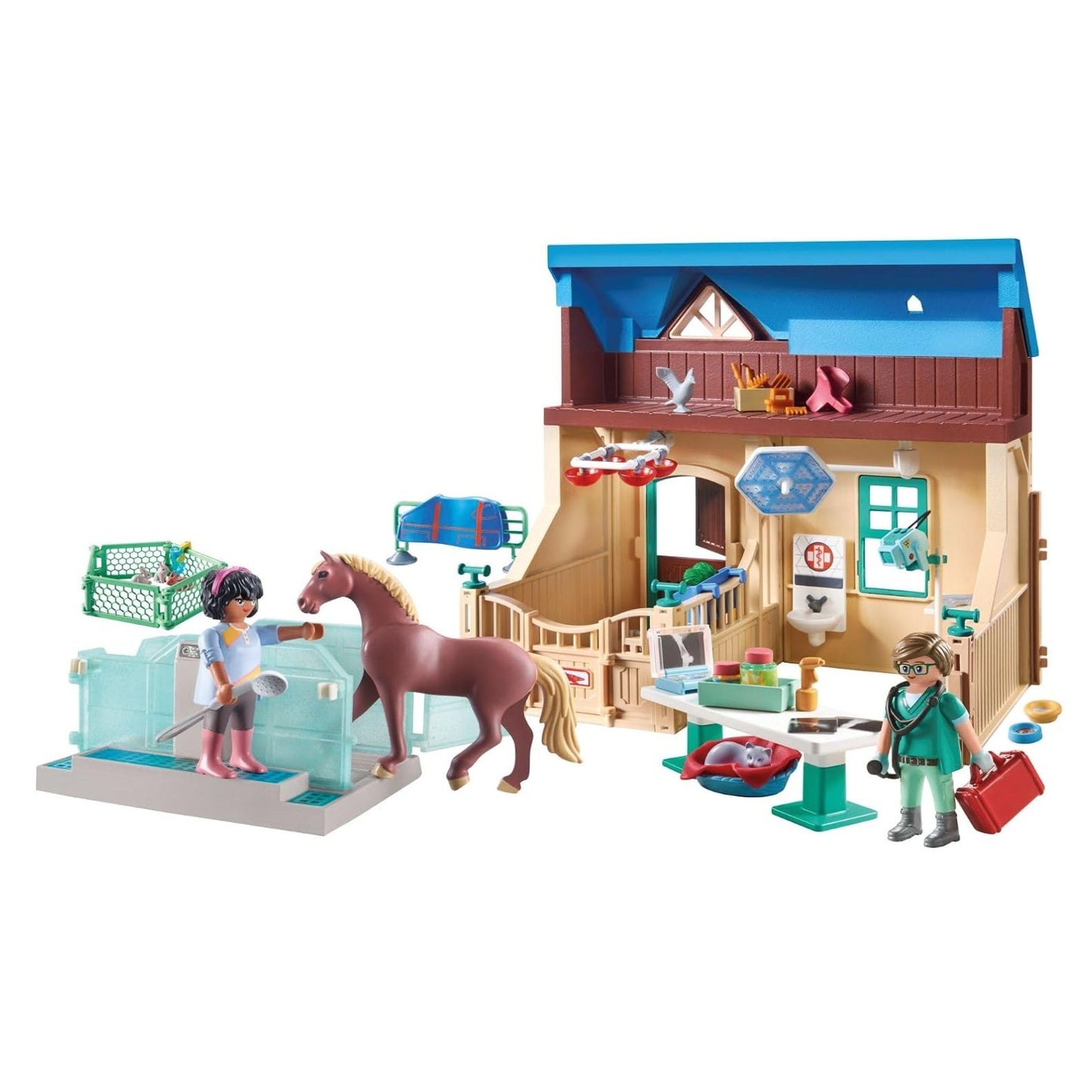Playmobil Horses Of Waterfall 71352 Playset 164 Pieces For Ages 5-12