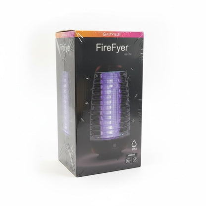 Galtville FireFyer Mosquito Zapper & Light UV & Warm Light IP54 Waterproof 5000mAh Rechargeable Remote Control Indoor/Outdoor Use