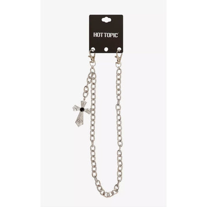 Hot Topic Gothic Cross 21 Inch Wallet Chain