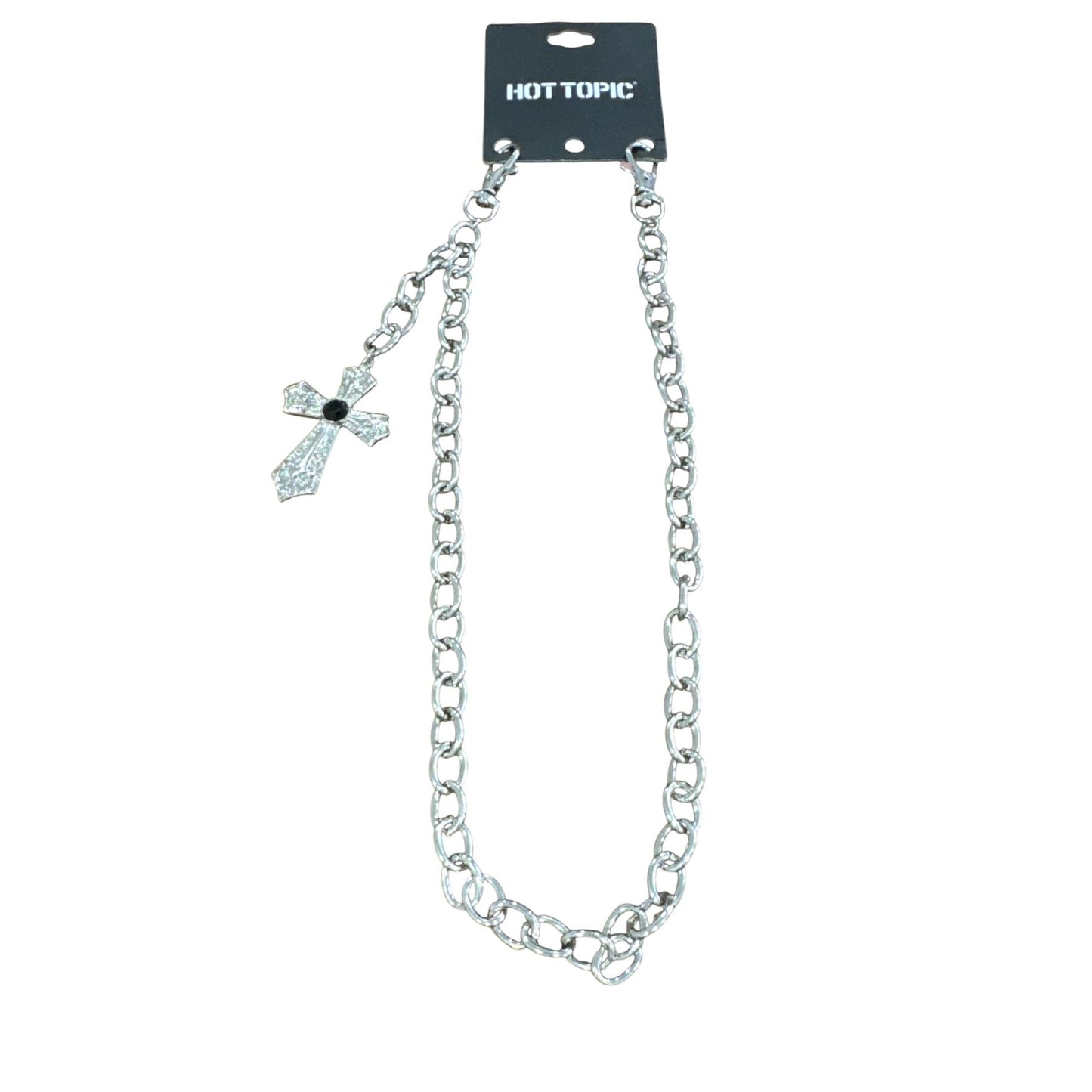 Hot Topic Gothic Cross 21 Inch Wallet Chain
