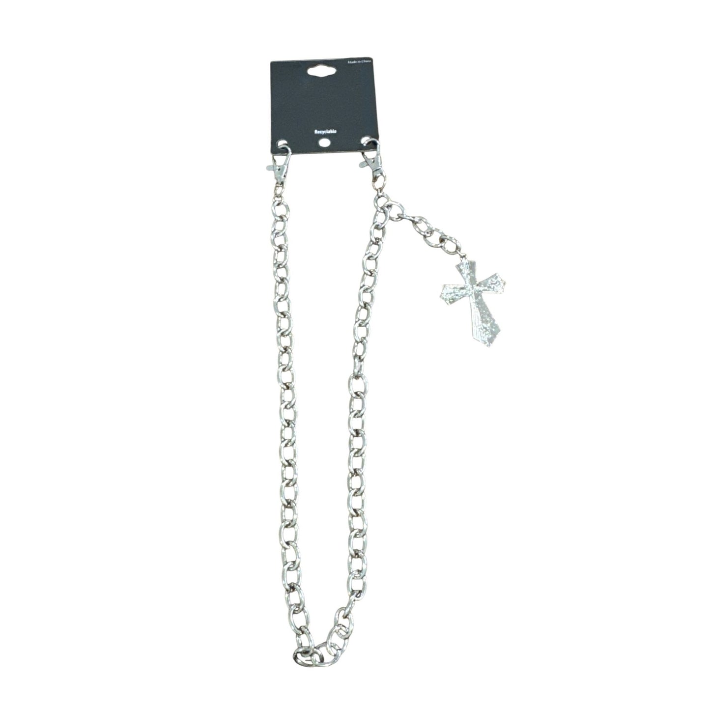 Hot Topic Gothic Cross 21 Inch Wallet Chain
