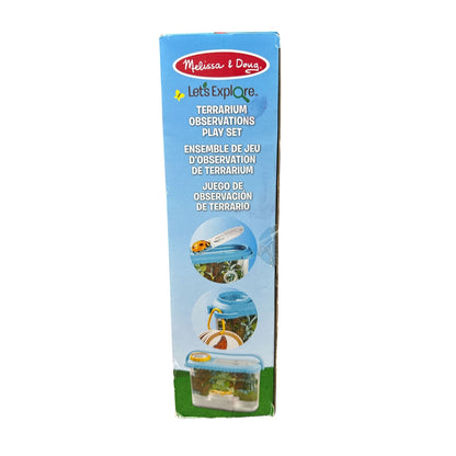 Melissa & Doug Let's Explore Terrarium Observations Play Set 16 Pieces For Kids Ages 4+
