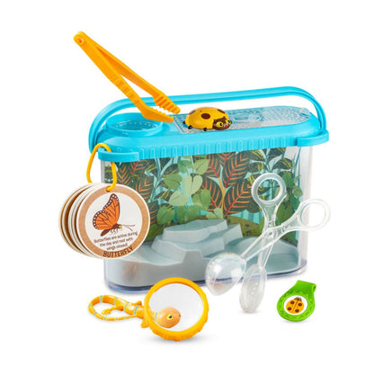 Melissa & Doug Let's Explore Terrarium Observations Play Set 16 Pieces For Kids Ages 4+